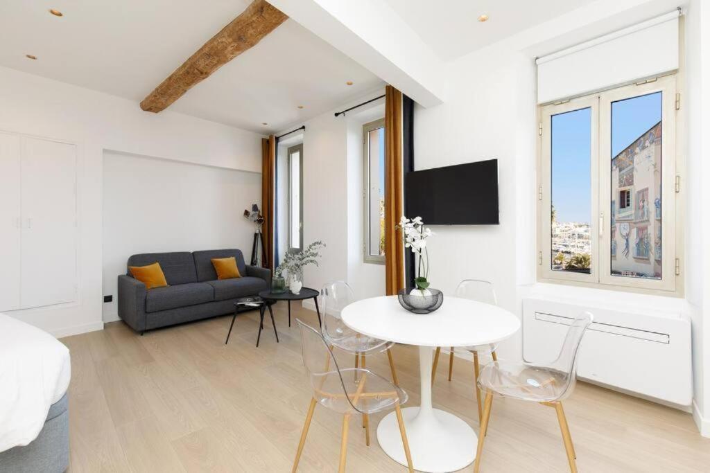 Appartement 33 M2 Comme Une Junior Suite - Vue Port Et Palais Des Festivals Канны Экстерьер фото